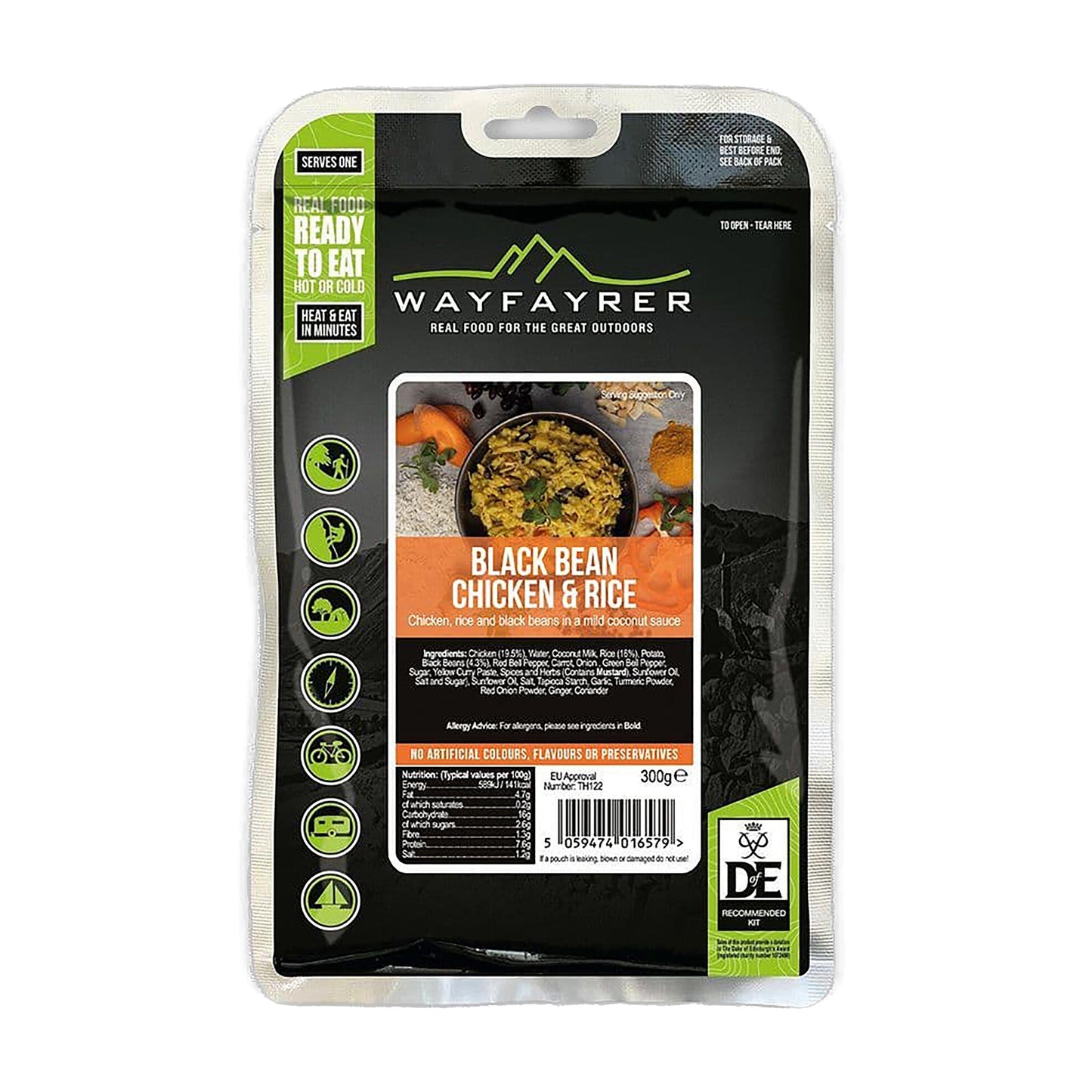 Black Bean Chicken & Rice 300g
