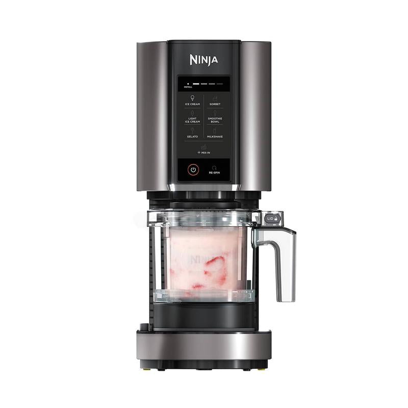Ninja CREAMi NC300UK Ice Cream & Frozen Dessert Maker – 7 Programs, 2 Tubs