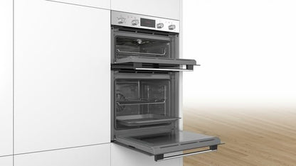 Bosch Series 2 MHA133BR0B Built-in Double Oven, Stainless Steel