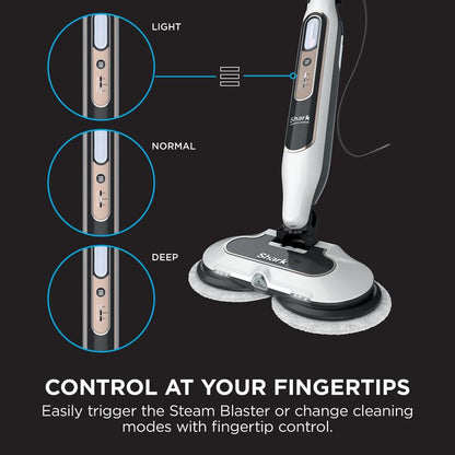 Shark S8201UK Steam & Scrub Mop with Steam Blaster – 3 Steam Settings