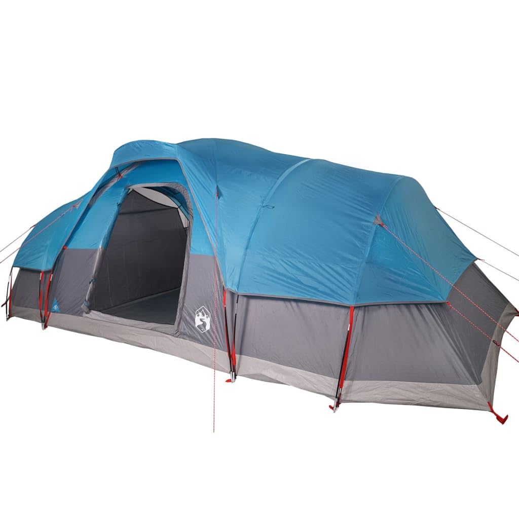 Lechnical 11 Person Dome Tent, 2 Bedrooms, Blue