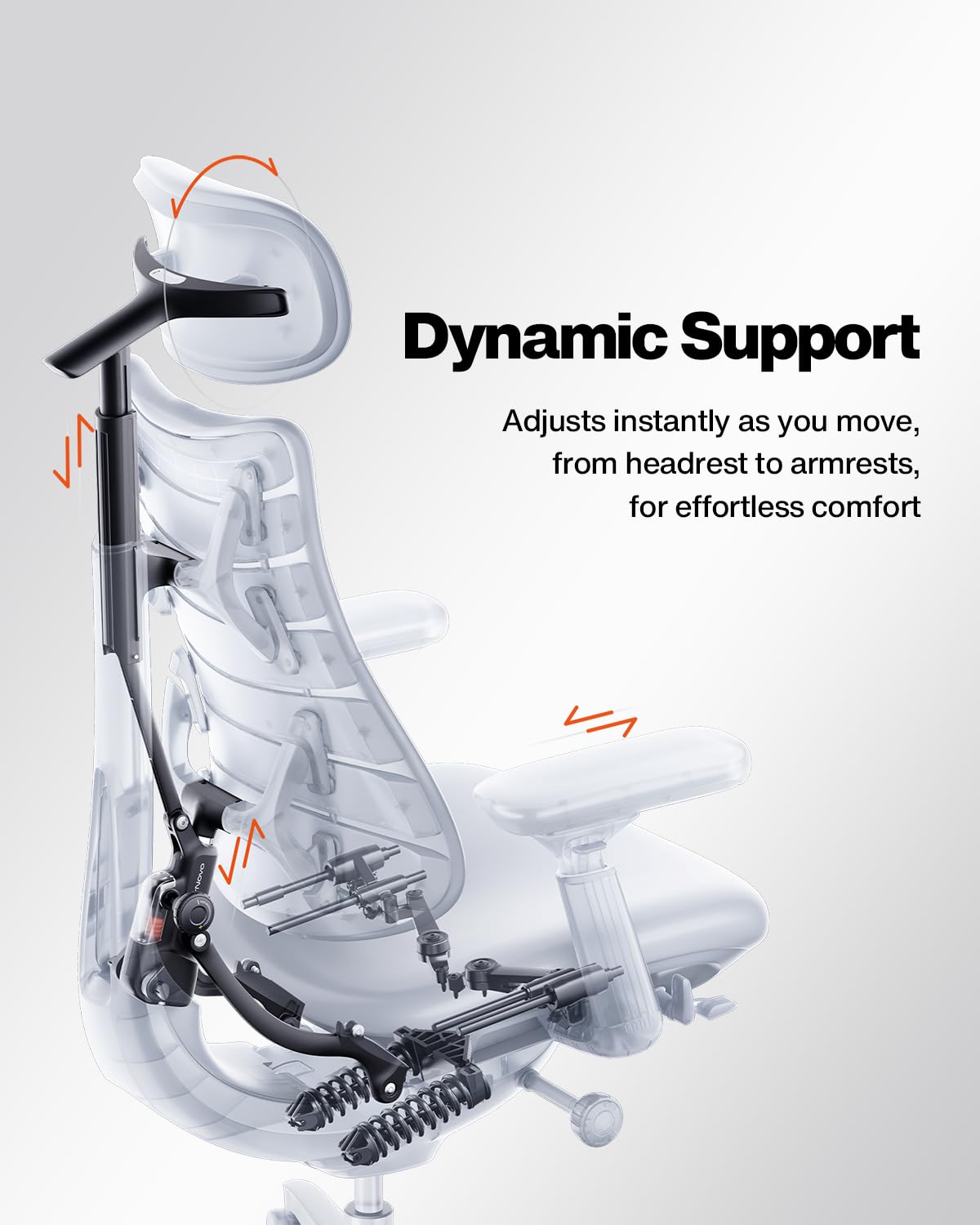 LiberNovo SE Ergonomic Office Chair, Adjustable Desk Chair