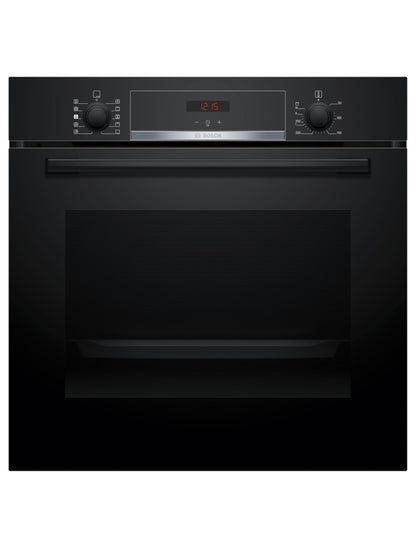 Bosch Series 4 HQA534BB3B Built-in Single Oven, A Rated, Black