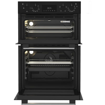 HOTPOINT UK APPLIANCES LIMITED DIH 10D B Built-In Double Oven - Black