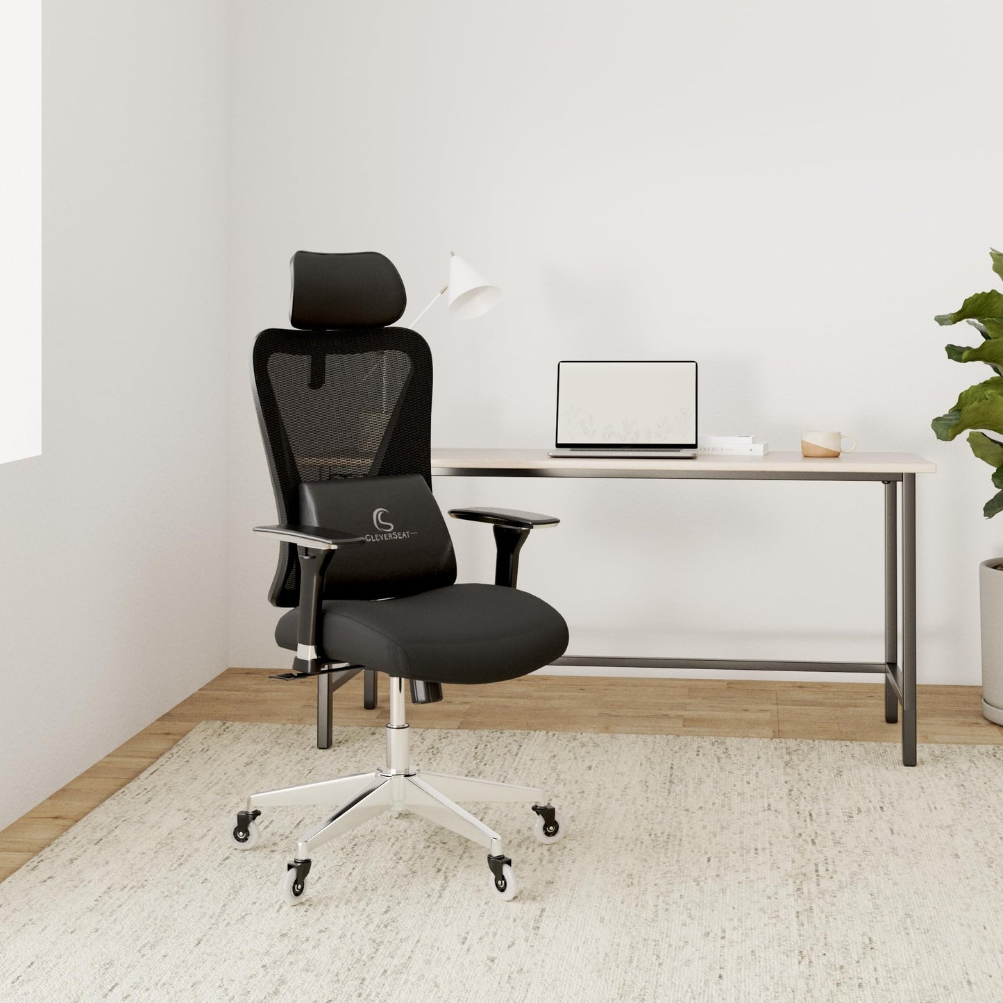 CLOUVOU Ergonomic Office Chair for Home [Best Rated] Mesh Back