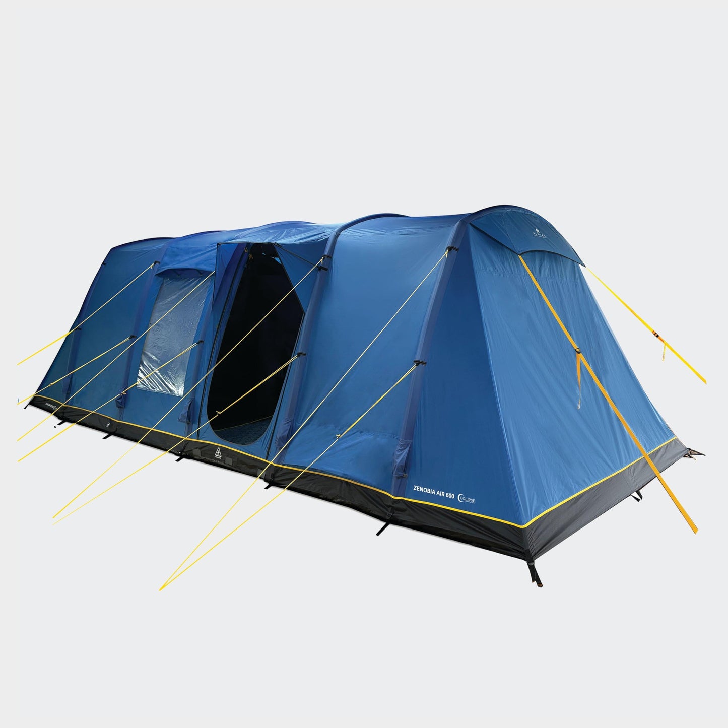 Hi-Gear Zenobia Eclipse 6 Man Tunnel Tent, Blackout Bedrooms