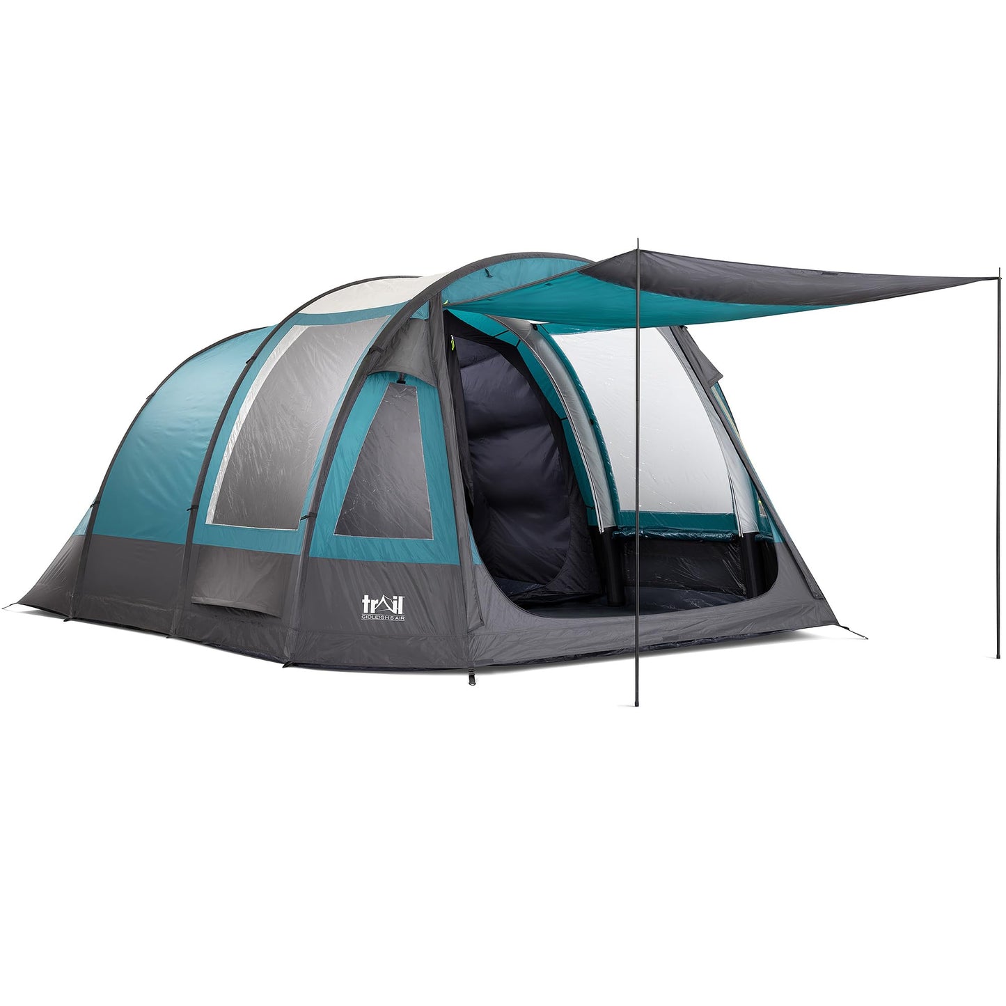 Trail Gidleigh 5 Man Air Tent, Dark Zone Bedroom, 5000mm