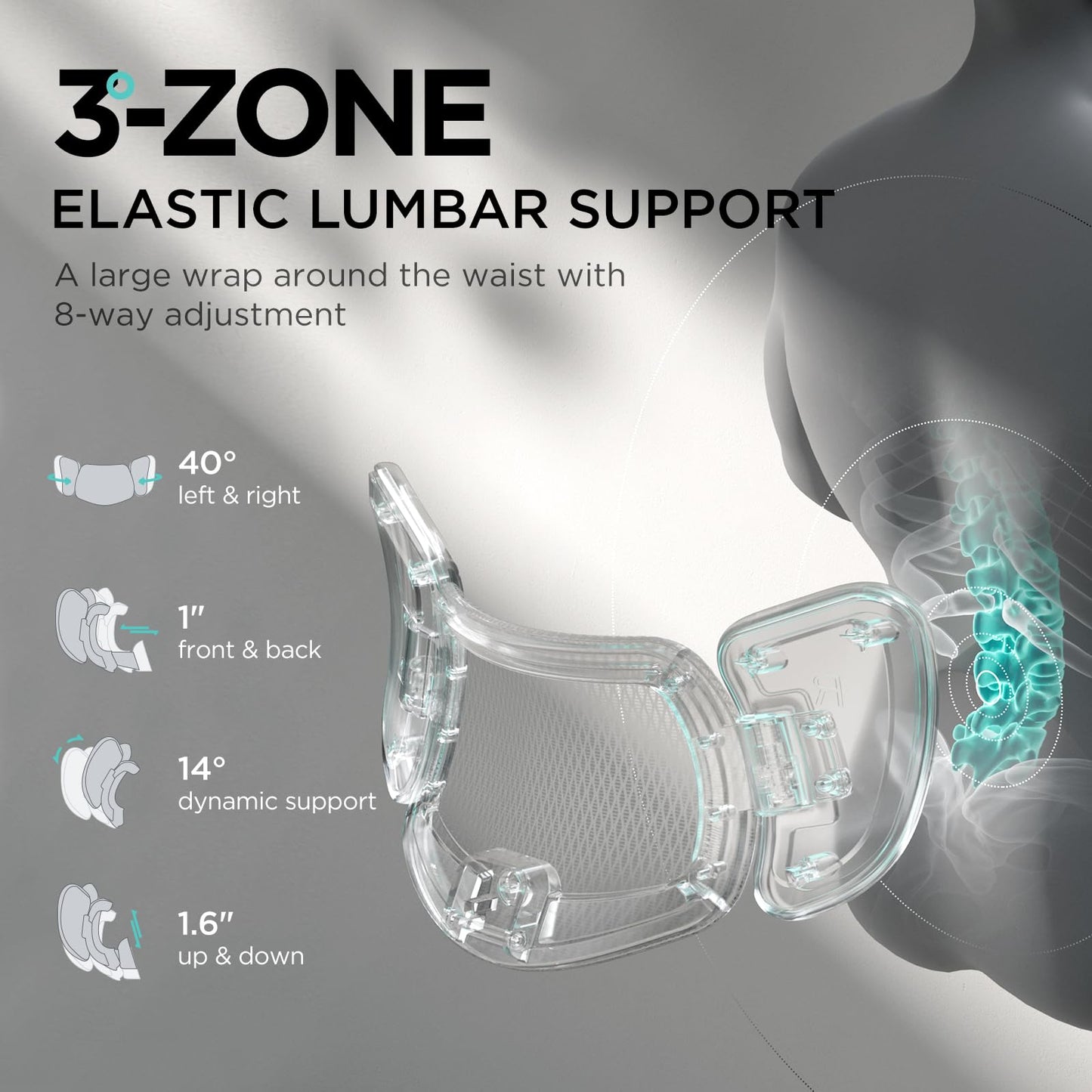 Hbada E3 Pro Ergonomic Office Chair with Dynamic Lumbar Support