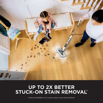 Shark S8201UK Steam & Scrub Mop with Steam Blaster – 3 Steam Settings