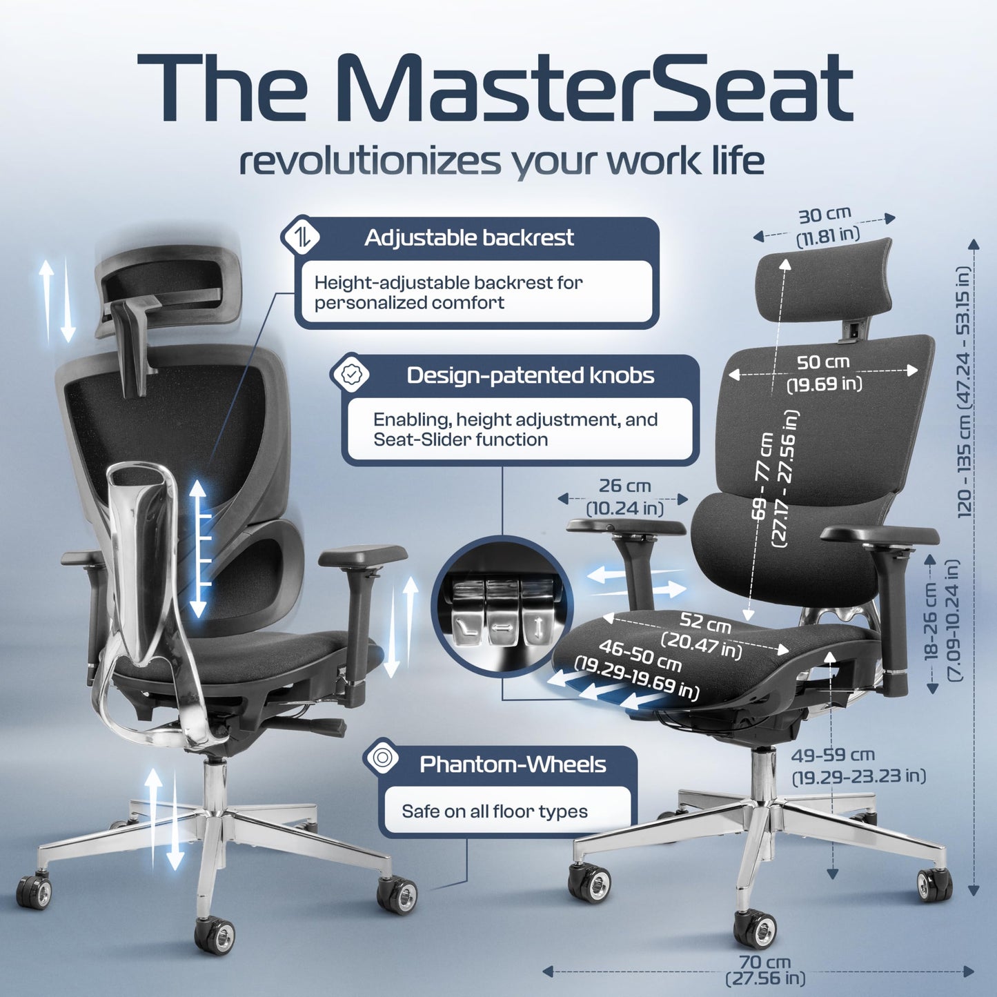 CLOUVOU Ergonomic Office Chair for Home [Best Rated] Mesh Back