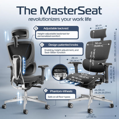 CLOUVOU Ergonomic Office Chair for Home [Best Rated] Mesh Back