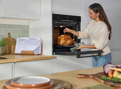 Bosch Series 4 HQA534BB3B Built-in Single Oven, A Rated, Black