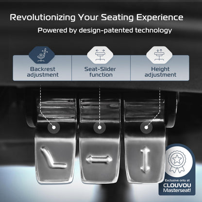 CLOUVOU Ergonomic Office Chair for Home [Best Rated] Mesh Back