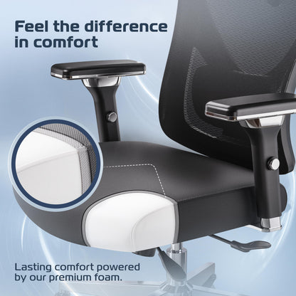 CLOUVOU Ergonomic Office Chair for Home [Best Rated] Mesh Back