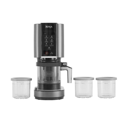Ninja CREAMi NC300UK Ice Cream & Frozen Dessert Maker – 7 Programs, 2 Tubs