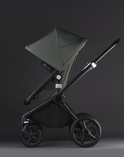 Bugaboo Fox Cub Essential Bundle - Black/Forest Green