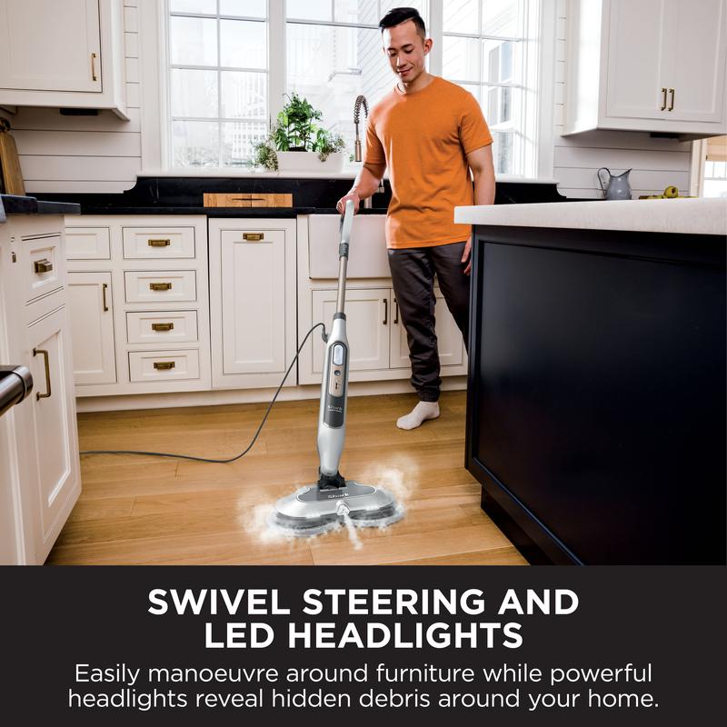 Shark S8201UK Steam & Scrub Mop with Steam Blaster – 3 Steam Settings