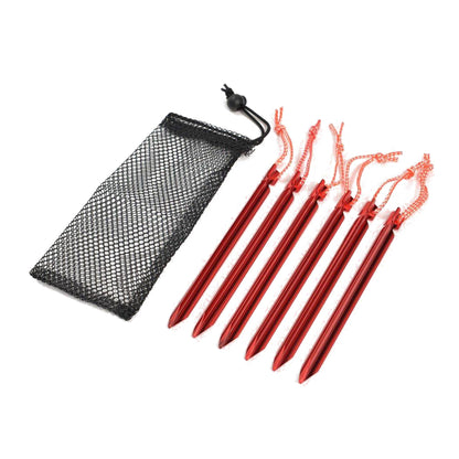 Arrow Lightweight Aluminium Tent Pegs (x6)