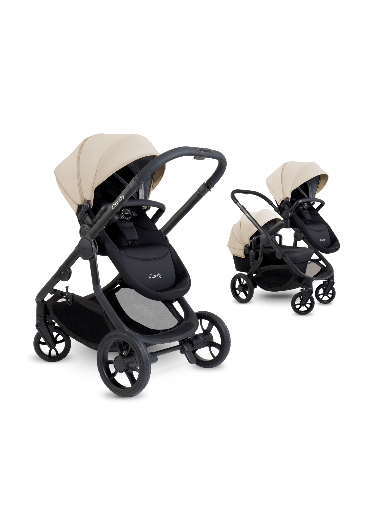 iCandy Orange 4 Double Pushchair - Latte