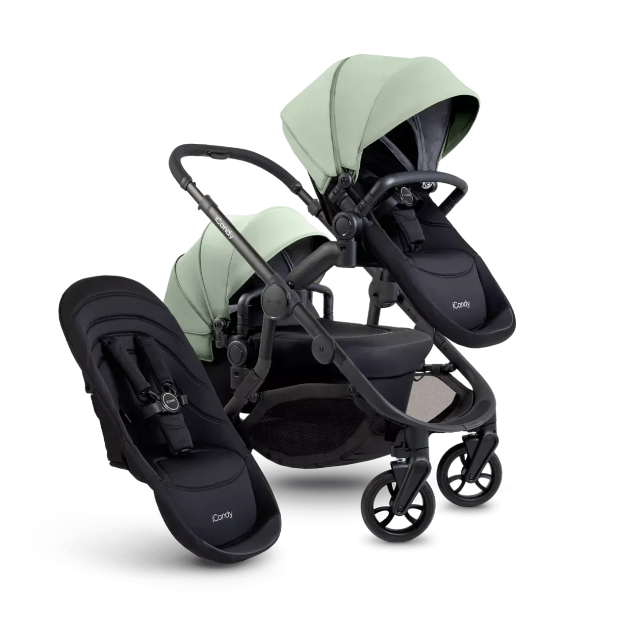 iCandy Orange 4 Double Pushchair - Pistachio