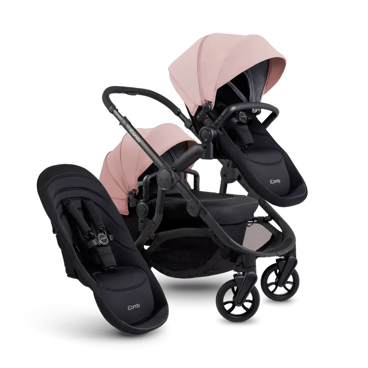 iCandy Orange 4 Double Pushchair - Rose