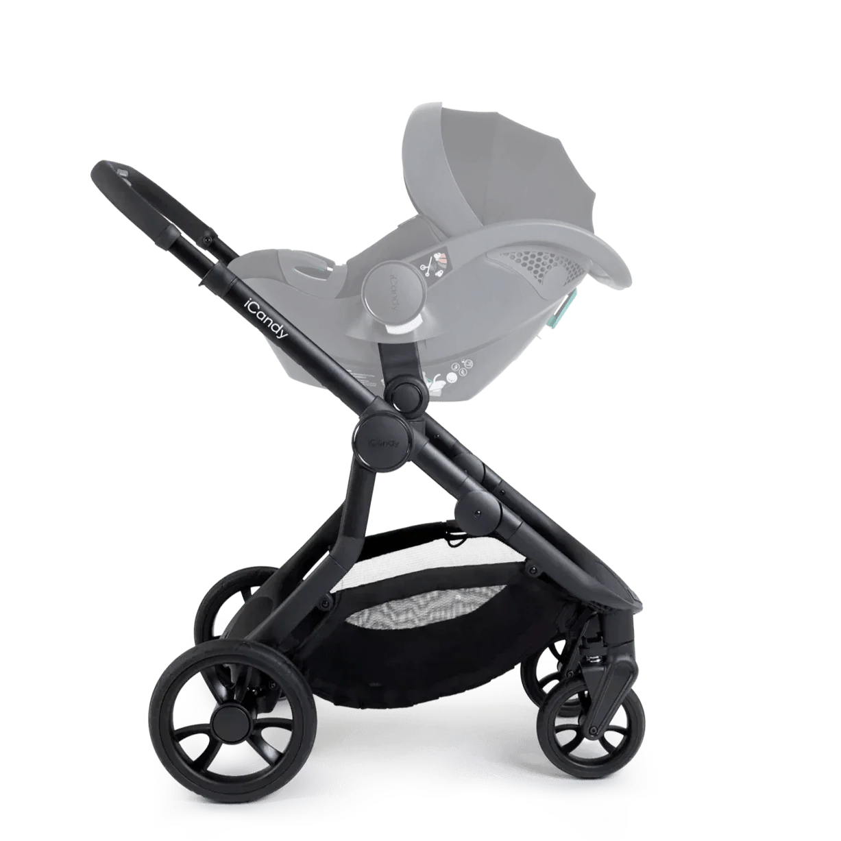 iCandy Orange 4 Cabriofix i-Size and Base Travel System - Black