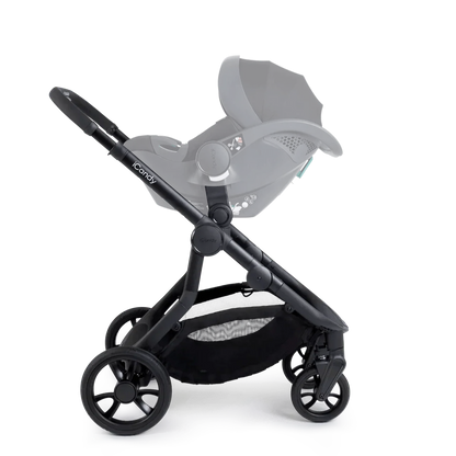 iCandy Orange 4 Cabriofix i-Size and Base Travel System - Black