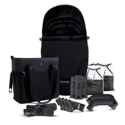 iCandy Orange 4 Cabriofix i-Size and Base Travel System - Black