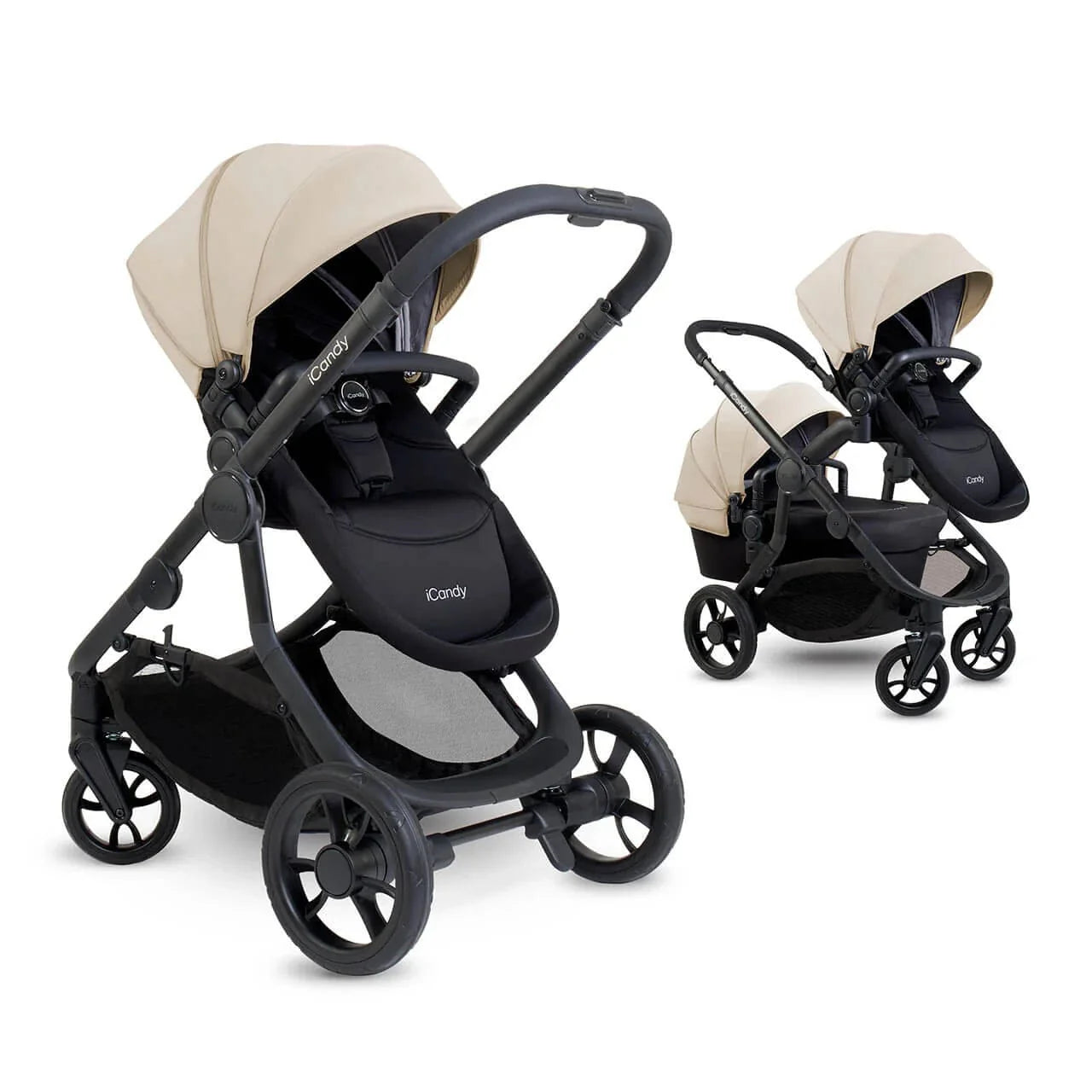 iCandy Orange 4 Cabriofix i-Size and Base Travel System - Latte