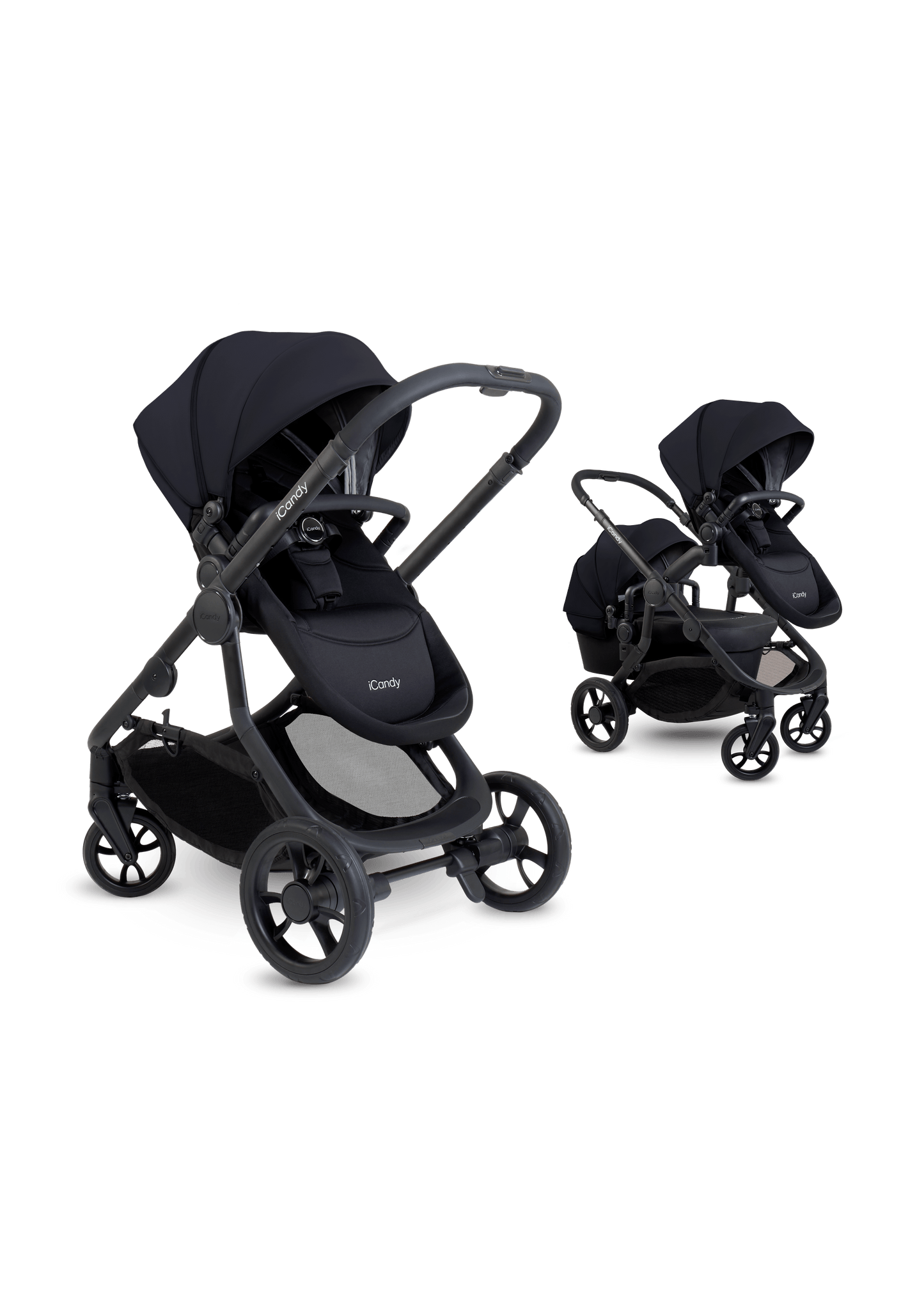 iCandy Orange 4 Twin Pushchair - Black Edition