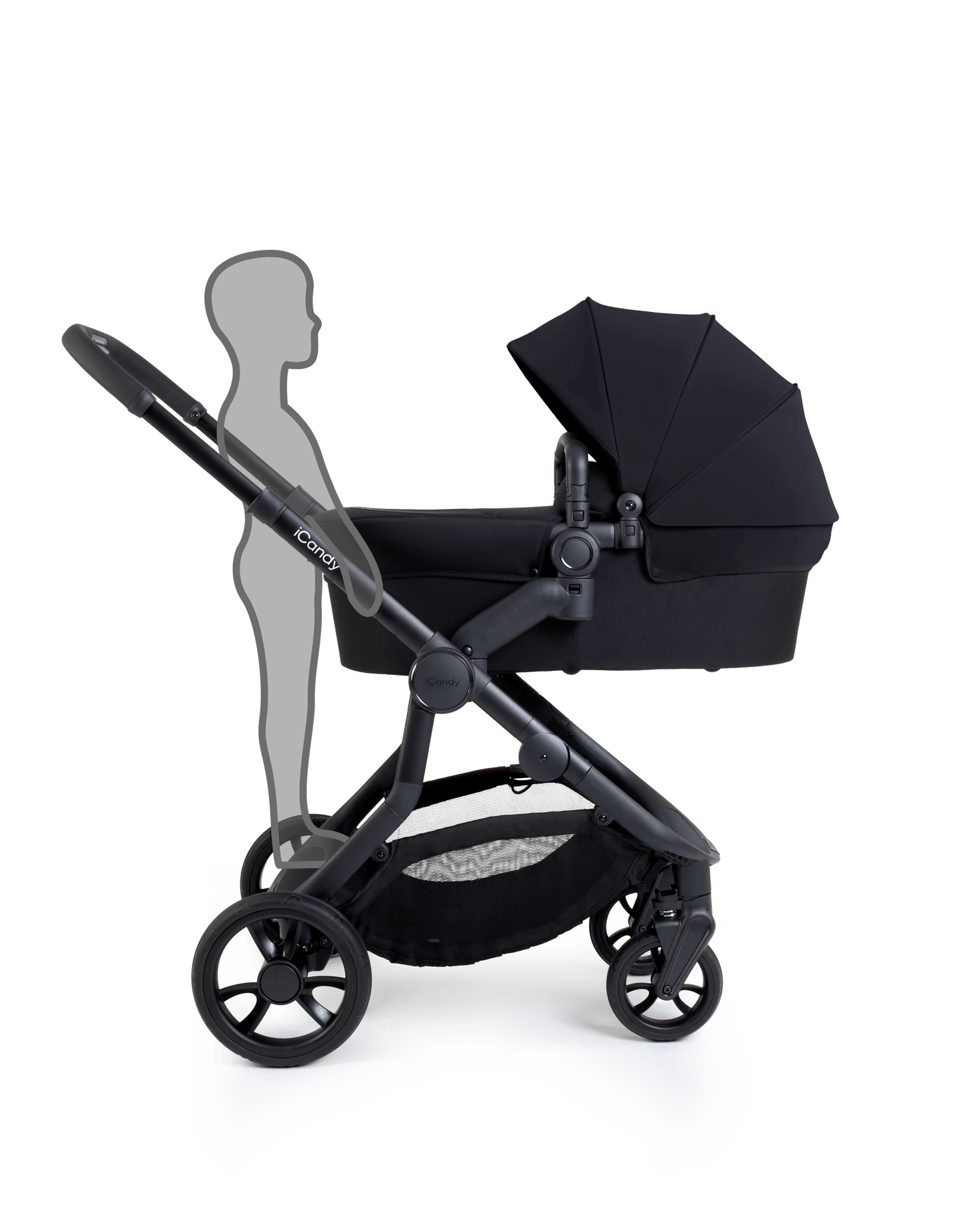 iCandy Orange 4 Twin Pushchair - Black Edition