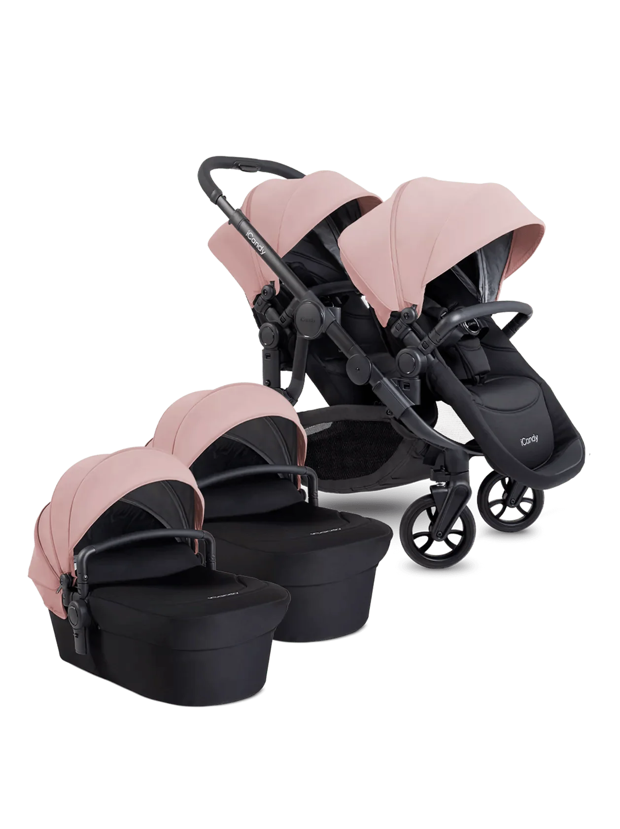 iCandy Orange 4 Twin Pushchair - Rose