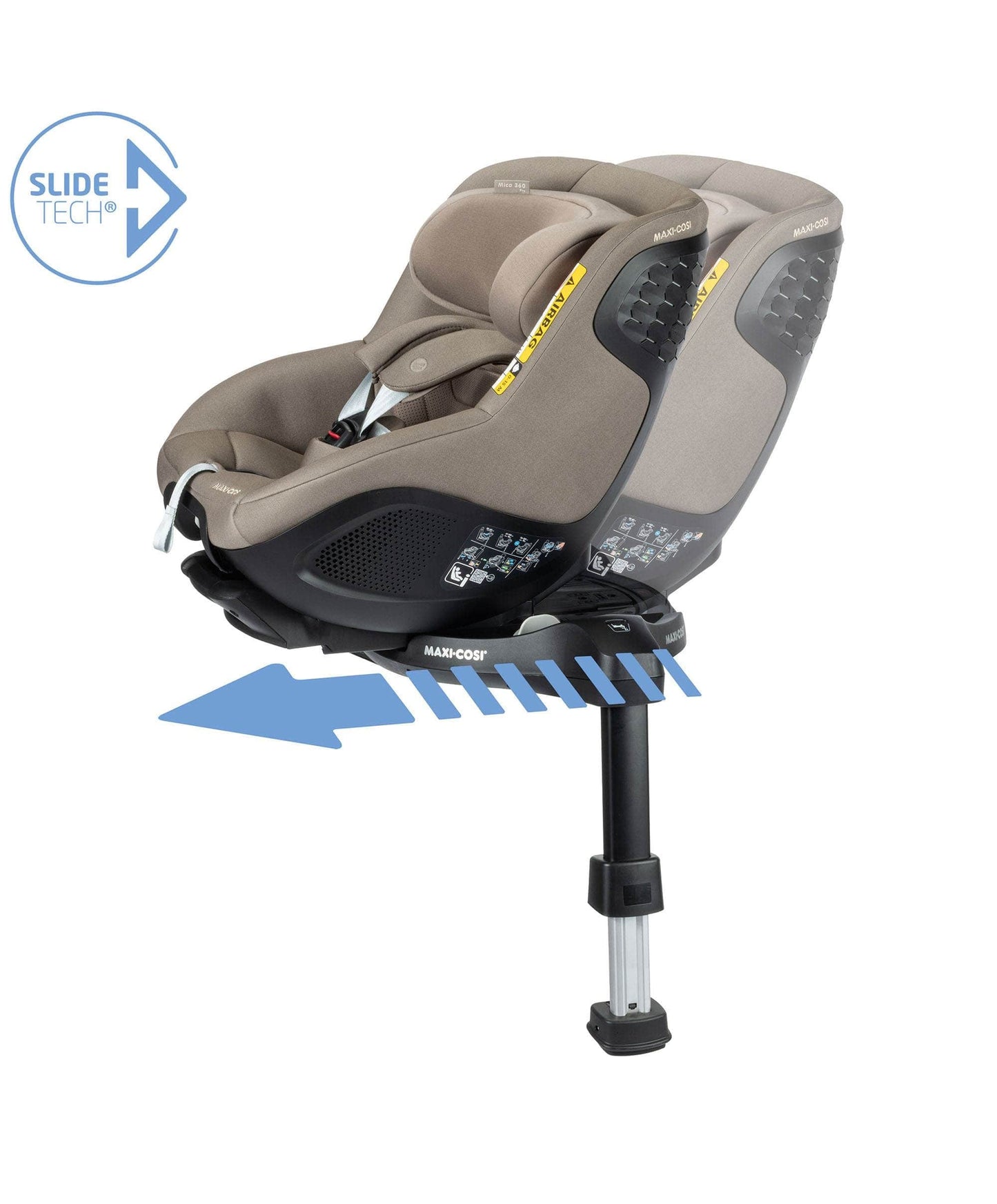 Maxi Cosi Mica 360 Pro Car Seat - Authentic Sage Taupe