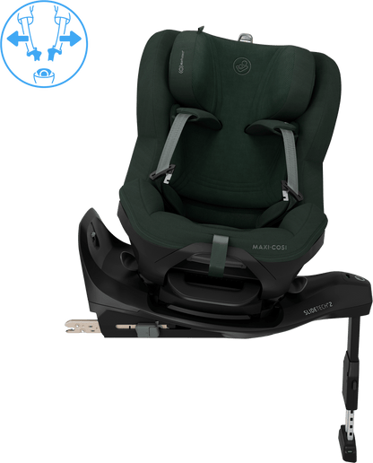 Maxi Cosi Mica Slide Pro Car Seat - Authentic Green