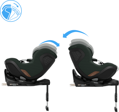 Maxi Cosi Mica Slide Pro Car Seat - Authentic Green