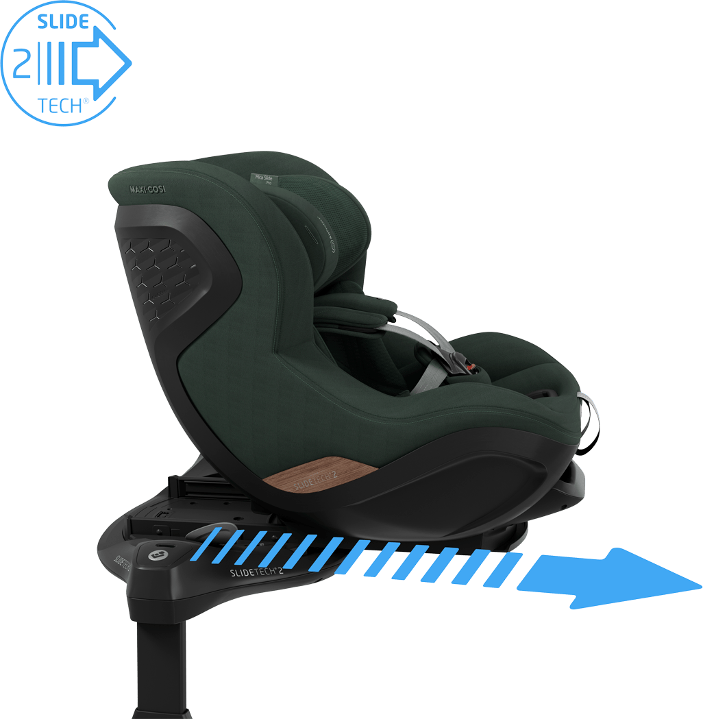 Maxi Cosi Mica Slide Pro Car Seat - Authentic Green
