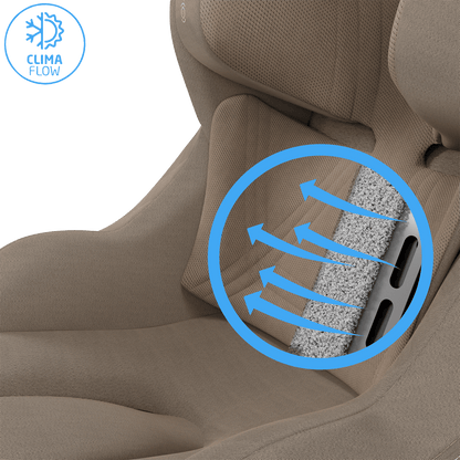 Maxi Cosi Mica Slide Pro Car Seat - Authentic Truffle
