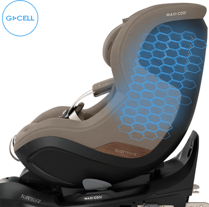 Maxi Cosi Mica Slide Pro Car Seat - Authentic Truffle