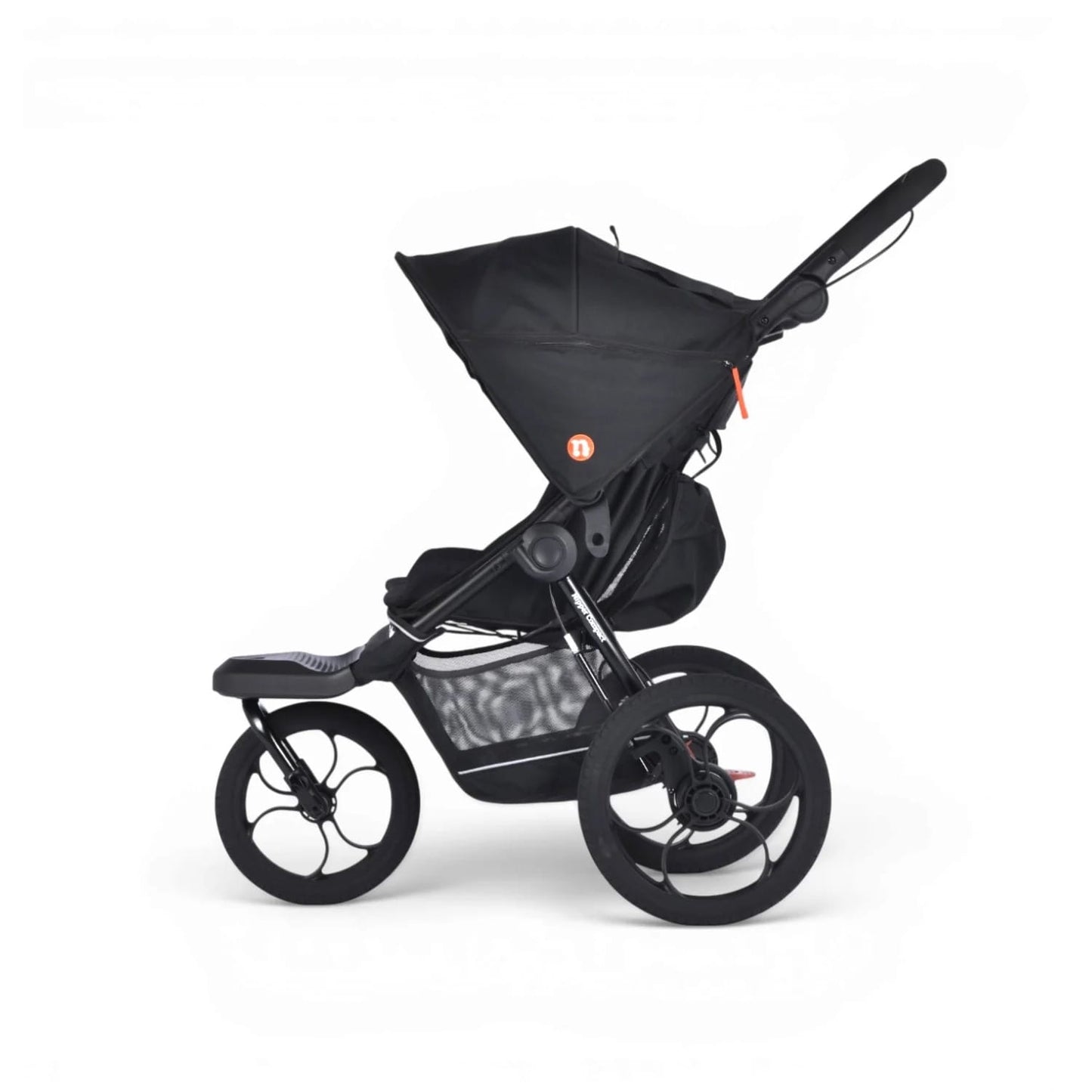 Out N About Nipper Compact Front Rider Bundle - Black