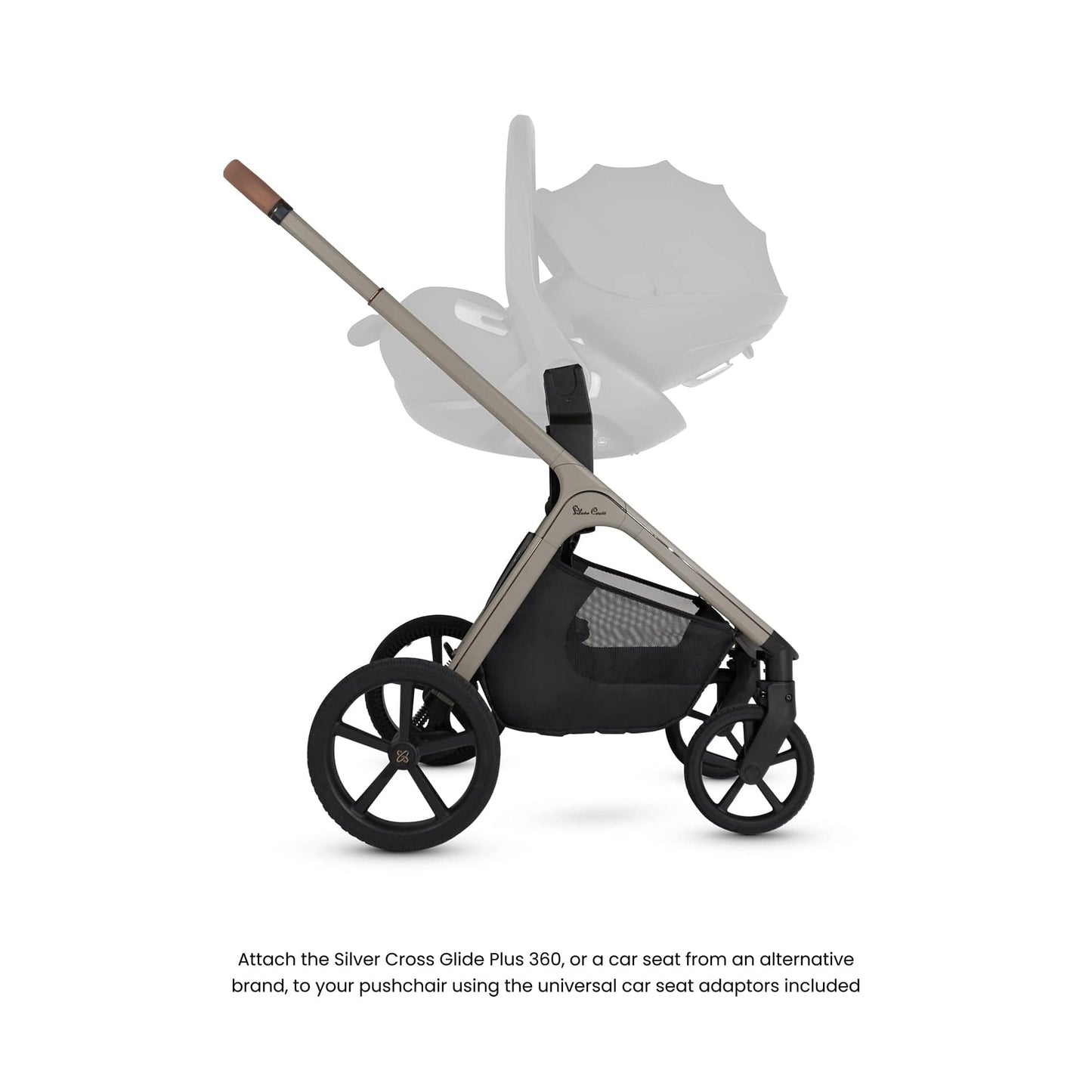 Silver Cross Cove Ultimate (Pebble 360 PRO2) Travel System - Champagne