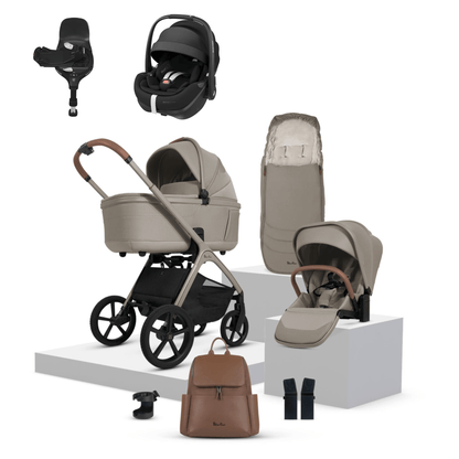 Silver Cross Cove Ultimate (Pebble 360 PRO2) Travel System - Champagne