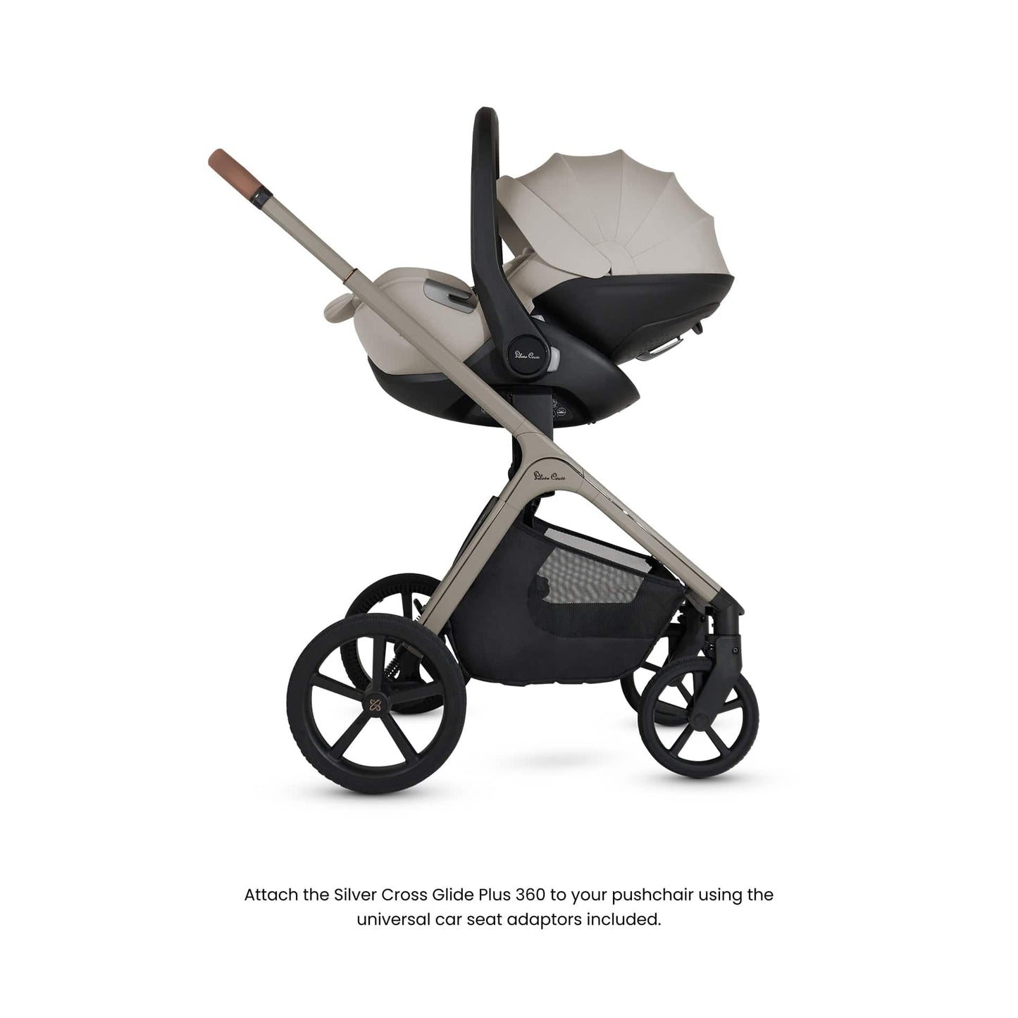 Silver Cross Cove Ultimate 360 Family Bundle - Champagne/Natural Taupe